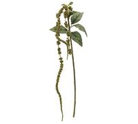 Apac 3Pcs Artificial Trailing Amaranthus Flowers Dark Green - Realistic Silk & Plastic Hanging Faux Flowers for Home Décor, Weddings, Floral Arrangements, Centrepieces & Event Decorations