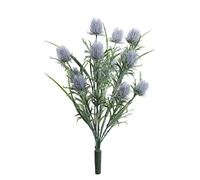 APAC 41cm Artificial Thistle Bush (Pack of 3), Silk Flowers Perfect for Home Wedding Party Decorations Flower Arrangements