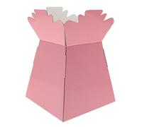 APAC 5 x Baby Pink Living Vase Flower Box Flower Bouquet Transporter, Sweet Tree Box