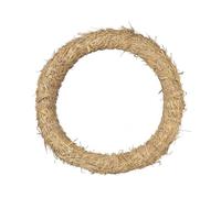 APAC 50cm Straw Ring Christmas Decorations Wreath Frame Seasonal Decorations Base for DIY Craft Floral Arrangements