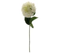 Apac 67cm Single Stem Hydrangea Artificial Flowers - Cream, Hydrangea Silk Flowers for Bridal Wedding Bouquets, Home, Office, Party Decoration, Centrepieces, Floral Arrangements