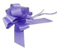 Apac Packaging Ltd Large Plain Pull Bow - Ideal As Gift Wrap, Florist, Wedding Bow (Lilac, 3)