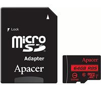 Apacer microSDXC UHS-I U1 Class10 64GB microSDXC UHS Class 10 Memory Flash - Memoir Flash (64GB, SDXC, Class 10, UHS-I)