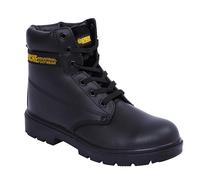 Apache AP300 6 Eye Safety Boot Black UK6 Shoe Size: UK6, Colour: Black UK6
