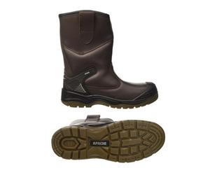 Apache Ap305 Safety Rigger Boot Work Site Boot Water Proof 200J Toecap Uk Size 5
