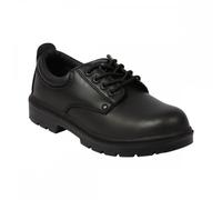 Apache AP306 4 Eye Safety Shoe Black UK5 Shoe Size: UK5, Colour: Black UK5