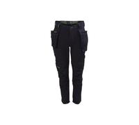 Apache APACALG2938 Heavy Duty Black Stretch Holster Trousers PPE Workwear