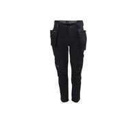 Apache Black Stretch Holster Trousers for Work