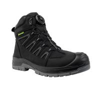 Apache Fort FITGO, GRS Recycled Leather Waterproof Safety Boot Size 12 Black