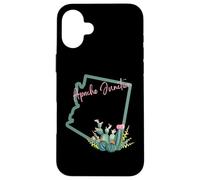 Apache Junction Arizona Cacti State Cactus Souvenir Case for iPhone 16 Plus