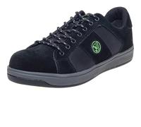 Apache KICK Suede Cup Sole Safety Trainers Black Size 12