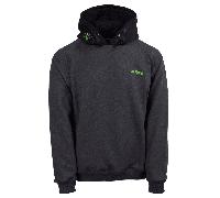 Apache Kingston Hooded Sweatshirt 320 GSM Grey/Black L Size: L, Colour L
