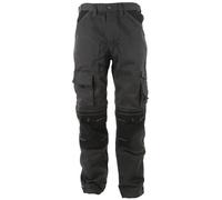 Apache Men's APKHT Holster Pocket Reinforced Durable Work Trousers (UK, Waist & Inseam, 42, 31, Grey/Black)