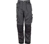 Apache Footwear Men's Site Trouser ATS 3D Stretch Holster – Grey/Black, Cordura Cargo, 29Lx36W