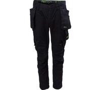 Apache Trouser Bancroft Slim Fit - Holster & Knee Pad Pockets, Stretch Cordura - Black/Grey W33/L30