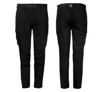APACHE Men's Barkerville Work Utility Pants, Black, 30W x 29L