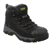 Apache Mercury Non-Metallic Waterproof Safety Boot Black UK5 Shoe Size UK5