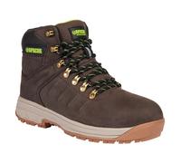 Apache Moose Jaw Leather Waterproof Safety Boot Brown