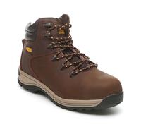 Apache AP31 Nubuck Water Resistant Safety Hiker Boots Brown Size 11