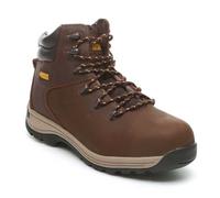 Apache AP31 Nubuck Water Resistant Safety Hiker Boots Brown Size 12