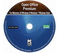 Apache Open Office Premium 2020 Full Latest Edition for ALL Windows and mac | Alternative to Microsoft Office: Compatible with Word, Excel and PowerPoint