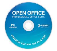 Apache OpenOffice Premium Edition for Windows 11-10-8-7-Vista-XP | Full Office Suite | Alternative to Microsoft Office | No Subscription Required | Compatible with Word, Excel and PowerPoint