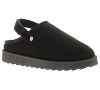 Apache Planted Womens Black Flat Sandals, Size: 6