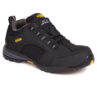 Apache S1p Black Nubuck/mesh Steel Toe/midsole Safety Work Trainer #AP318SM