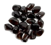 Apache Tears Polished Tumblestone Healing Crystals (Small) Crystal With Guide & Bag