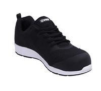Apache Unisex Adults Vault Safety Trainers, Black (Black), 3 UK
