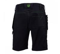 Apache Whistler 4 Way Stretch Shorts - Black (30-42) Cargo Work Slim Fit Shorts