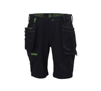 Apache Workwear Men's Site Shorts | Whistler 4 Way Stretch Cargo Short | Black 40 Waist | Lightweight and Elasticated Materials |Comfortable Slim Fit | Multi Pocket Features