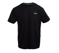 Apache Workwear Delta XL T-Shirt | Black Lightweight Polycotton | Comfortable Classic Crew Neck Ribbed Collar