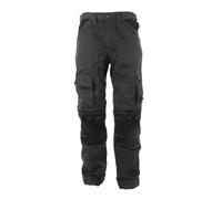 Apache Workwear Men's Site Trousers | APKHT Polycotton Holster Trouser | Grey/Black 42W x 31L | Cordura Side Cargo Pocket | Low Rise Comfort Waist | Reinforced Hem Knee Pad and Phone Pocket
