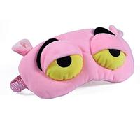 Apanphy® Pink Frog 3D Contoured Sleep Mask, Polyester, SLEEP_MASK, 20 cm x 10, Elastic Strap