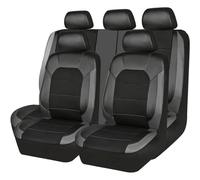 APARC Car Seat Cover Sets for Skoda Yeti (5L) 5-door SUV SWB/2014 2015 2016 2017 2018 2019, 9 Pcs Front Rear Full Set Breathable Non Slip Durable Auto Seats Covers Interior Accessories,A/Black
