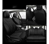 APARC Car Seat Cover Sets for Skoda Yeti (5L) 5-door SUV SWB/2014 2015 2016 2017 2018 2019, 9 Pcs Front Rear Full Set Breathable Non Slip Durable Auto Seats Covers Interior Accessories,A/Black
