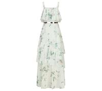 APART Fashion Chiffon Dress, Jade-Multicoloured, 20
