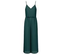APART Fashion Women Pleated Jumpsuit 2 in 1 Wide Leg Backless Outfit V Neck Sleeveless Dress Braided Spaghetti Straps with Pearl Wedding Guest Clothes