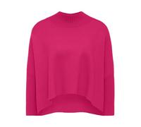 APART Fashion Women's Apart Oversized Pullover in Milano-Knit aus Einer Sweater, Pink, 8