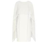 APART Fashion Women's Kleid mit Chiffonstola Cocktail Dress, Cream, 12