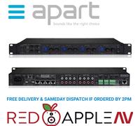 Apart ZONE4 4-Zone Stereo Mixer 1 Mic/Line & 4 Line Inputs 1U + Free UK Post