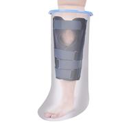 Apasiri Cast Cover Half Leg for Shower, Reusable Waterproof Cast Protector for Adult Leg, Knee, Ankle, Foot, 100% Watertight Seal Cast Bag Keep Your Cast Dry In The Shower, Clear