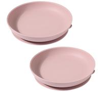 Apatal 2-Pack Non-Spill Silicone Dog Bowls Suction-Base Water No-Tip Easy to for Wet Dry Pet Feeding