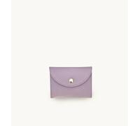 Apatchy London Apatchy Leather Popper Purse In Lilac Lilac