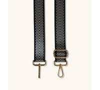 Apatchy London Black And Silver Arrow Strap Silver