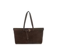 Apatchy London The Esme Suede Bag In Chocolate Chocolate One Size