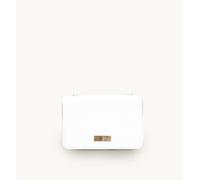 Apatchy London The Grace Leather Bag In White White One Size