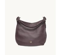Apatchy London The Harriet Leather Bag In Burgundy Burgundy