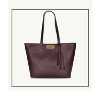 Apatchy London The Kate Burgundy Leather Bag - Port